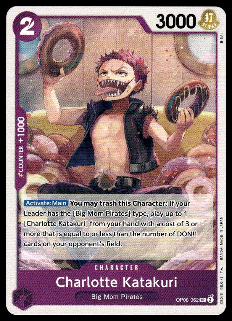 One Piece OP-08 Two Legends Charlotte Katakuri #OP08-06 | eBay
