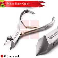 Professional Heavy Duty Moon Shape Toe Nail Cutter Extra Thick Nail Clipper New