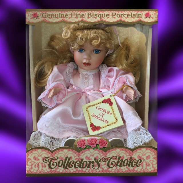 Genuine Fine Bisque Porcelain Doll Collector's Choice Limited Edition