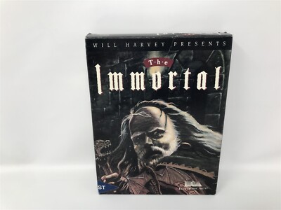 Will Havey Presents: The Immortal -- Atari ST, 1989 -- Complete In Box CIB 