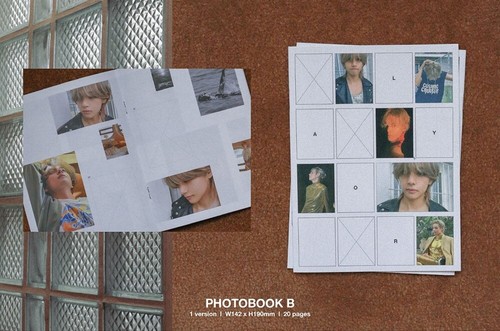 V BTS Album Layover PURPLE Ver. CD+P.Book+Lyric+2p Post+5p P.Card+F.Poster+Gift - Imagen 6 de 10