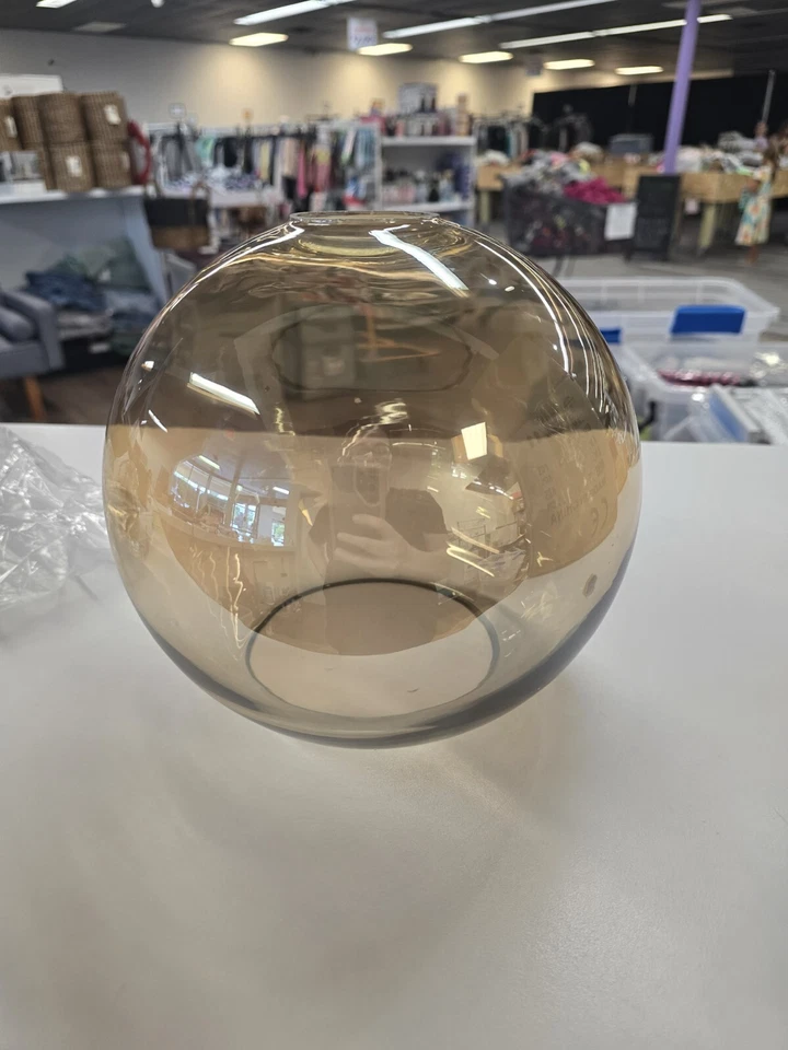 Простой стеклянный шар подвесное освещение, промышленный винтажный E26 лофт бар потолок... - Изображение 4 из 4