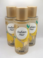 VICTORIA'S SECRET GOLDEN PEAR BODY MIST 8.4 OZ SET OF 3 