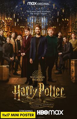 Harry Potter Hogwarts Movie Poster - Premium Quality, Made In USA (Style MCP742)