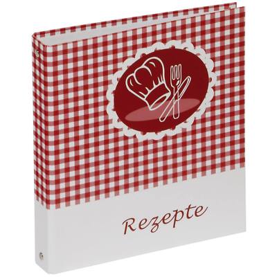 Pagna Rezeptordner Ringbuch Kochmütze A5 35mm Breite 4-Ring-Mechanik