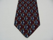 XMI 325 SERIES FOR NORDSTROM - VINTAGE MADE IN USA - 100% ITALIAN SILK NECK TIE!
