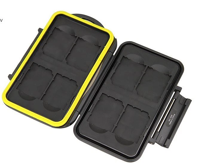 JJC MC-SD8 Memory Card Case holds 8x SD Card, Rubber Seal Waterproof Lightweight - Image 2 of 4