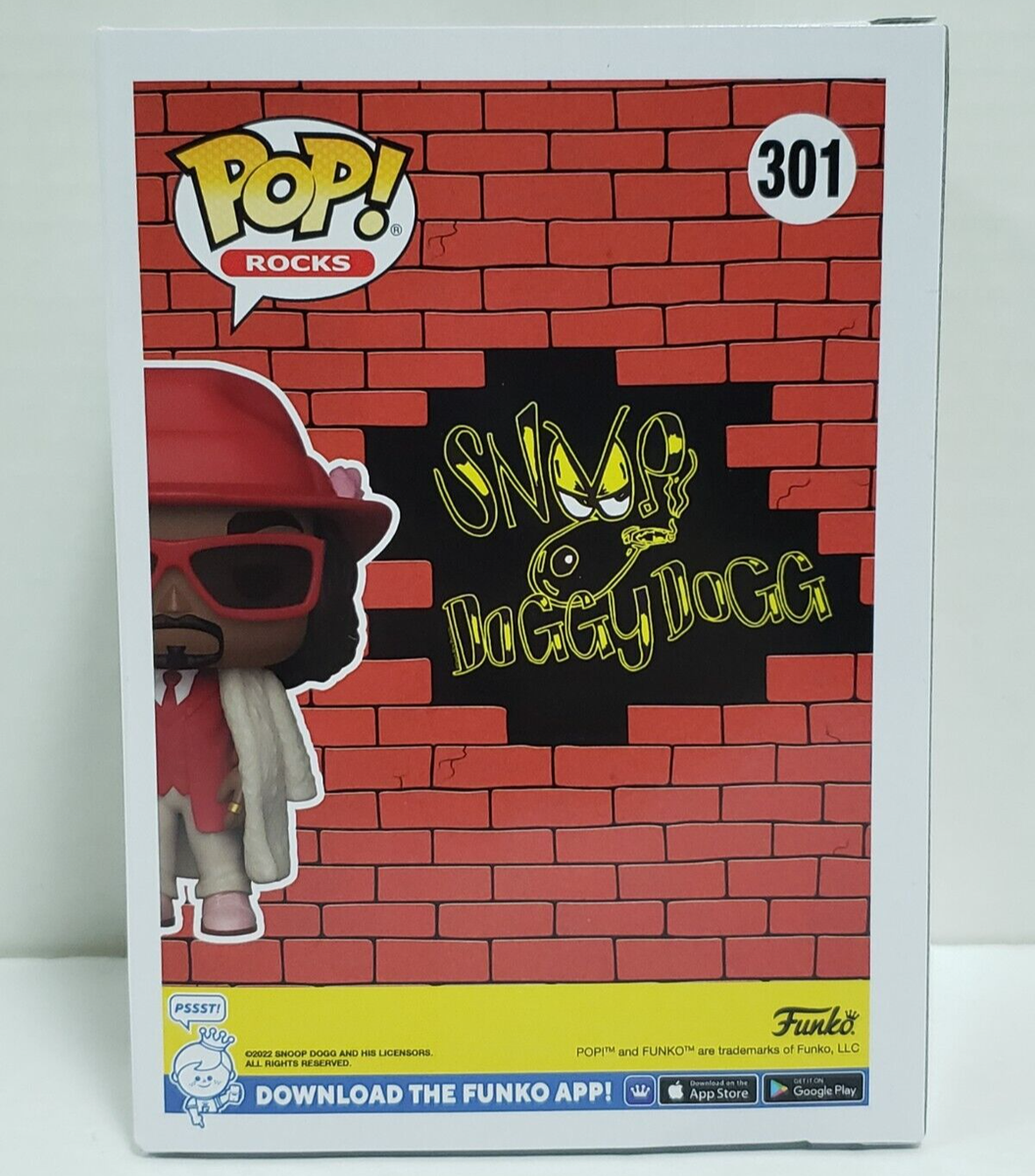 SNOOP DOGG - Funko POP Rocks #301 Collectible Vinyl Figure BRAND