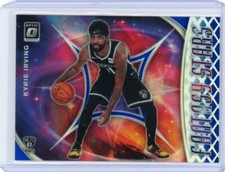 2019-20 Donruss Optic Fantasy Stars Blue #2 Kyrie Irving #47/85