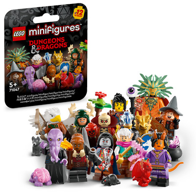 LEGO  Minifiguren Serie D&D - 71047 Kompletter Satz 12 Figuren | Neu