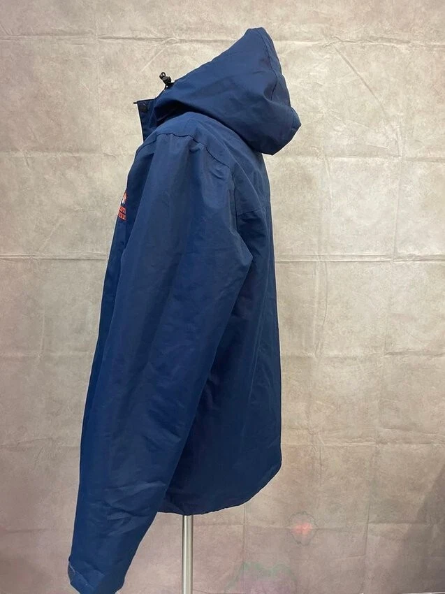 Port Authority Men's Blue Hooded Jacket Size L - Image 2 of 4