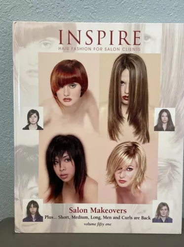 INSPIRE HAIR FASHION FOR SALON CLIENTS - HARDCOVER BOOK VOLUME 51 Year 2005