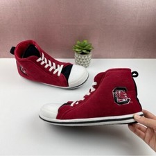 Forever Collectibles Red Black Garnet USC Gamecock Slippers Shoes Casual Comfort