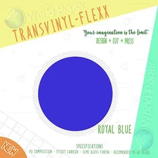 HTV Heat Transfer Vinyl T-Shirt Iron-on Heat Press  Cricut Silhouette 12" USA #1