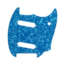 Parts For US Squier Bullet Mustang SS Pickups Guitar Pickguard, Blue Pearl Shell