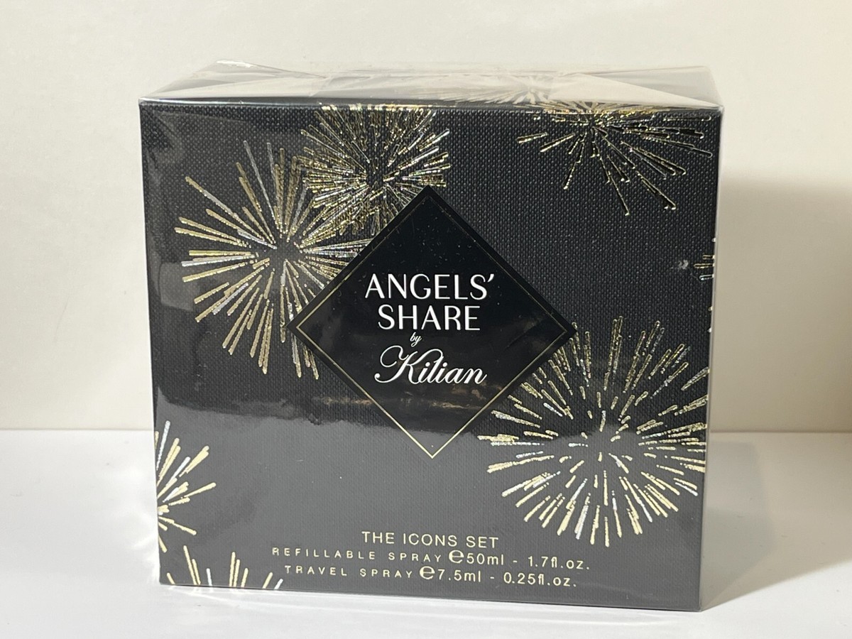 ANGELS' SHARE Kilian アイコンセット 50ml Kilian Angels' Share Icons Set Eau De Parfum 1.7oz 50ml +
