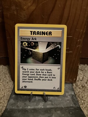Energy Ark First Edition Pokémon Card