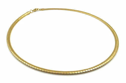 Collane e pendagli di bigiotteria semirigide in oro