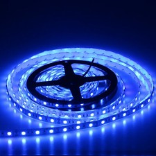 16ft 12v 300 Led Strip Light 3528 5050 5630 Smd Rgb Ribbon Tape Waterproof Lamp