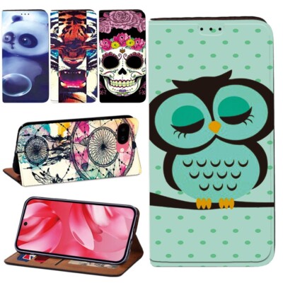 Passend für Google Pixel 9/9 Pro XL/9A Handy Folio Ständer Cover PU Leder Brieftasche Etui
