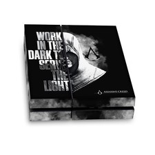 OFFICIAL ASSASSIN'S CREED LEGACY TYPOGRAPHY VINYL SKIN FOR SONY PS4 CONSOLE