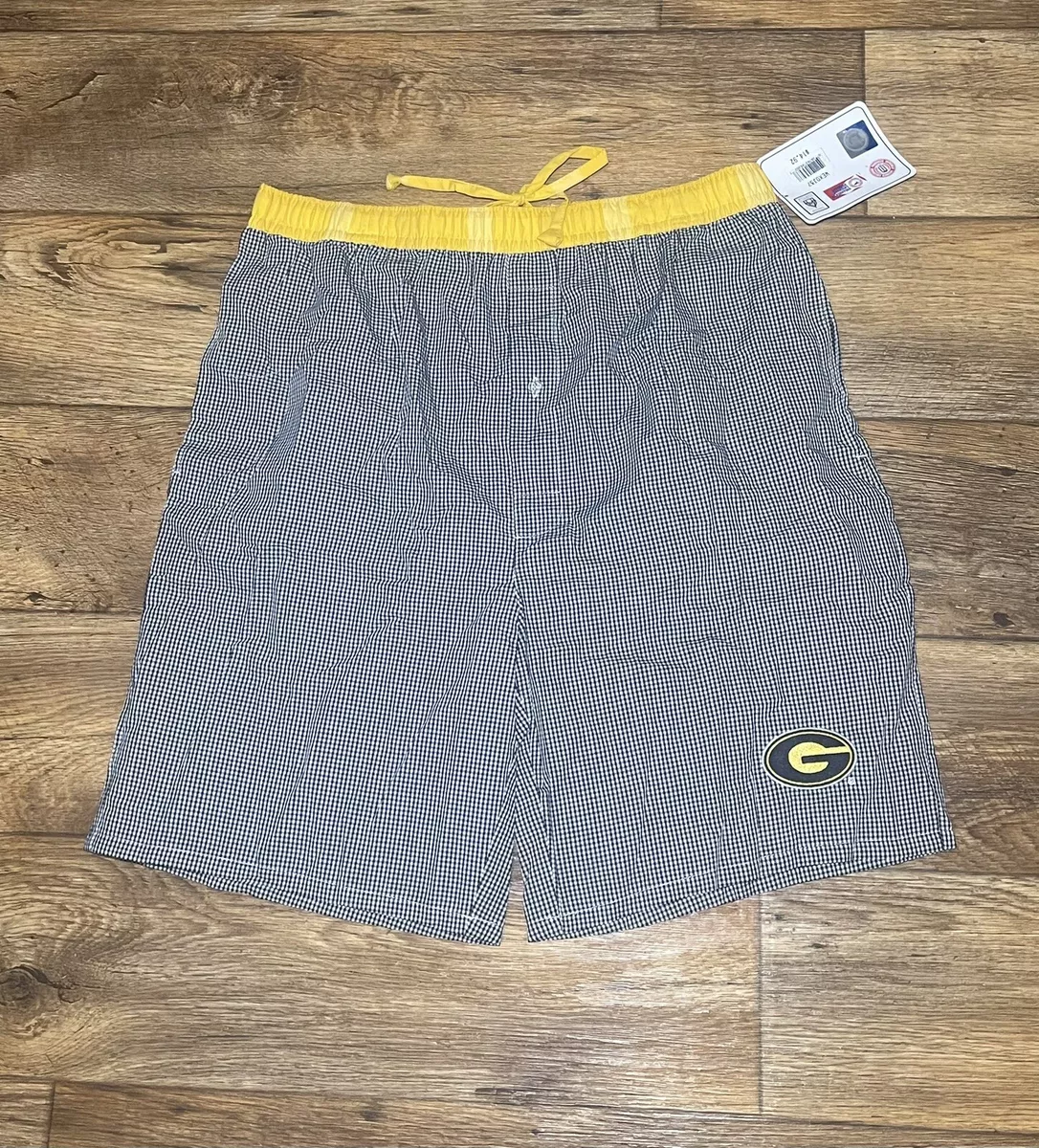 Sideline Apparel Lounge Shorts Men’s XL Georgia Bulldogs Green Bay Packers