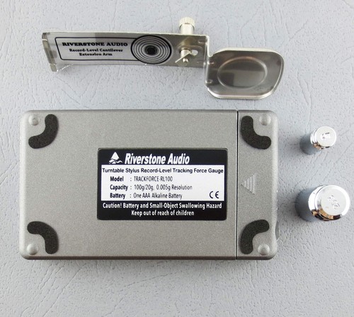 Riverstone Audio Precision RECORD LEVEL Giradischi Stilo Tracking Force Press... - Foto 6 di 8