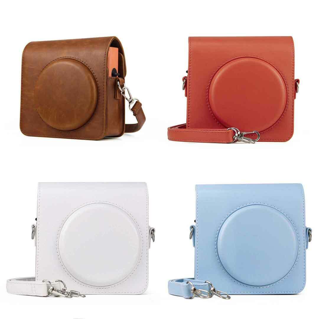 Case Cover PU Leather Shoulder Bag Fujifilm Instax Square SQ1 Fuji