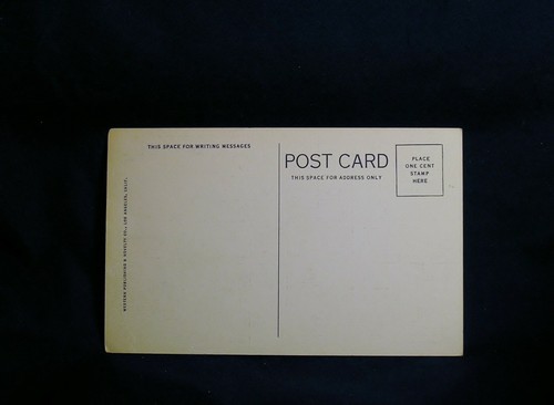 Vtg Postcard -San Diego - Summit of Mt. Helix - not posted - Picture 2 of 2