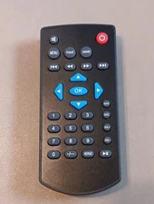 Remote 3d Mini Multimedia Led Home Projector New Open Box Black Plastic