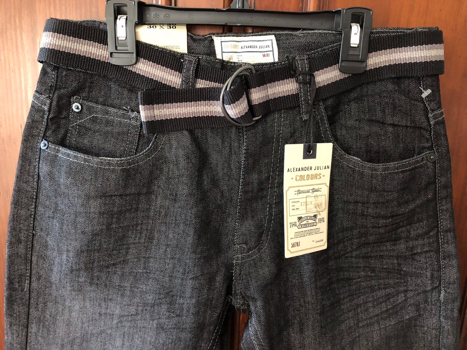 Slim Straight Black(Hendrix) Jeans 
