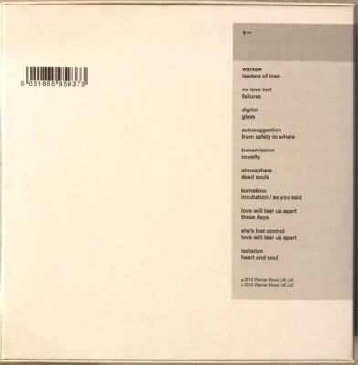 Singles 1978-80 Box Set (+/-) by Joy Division (Record, 2010) for