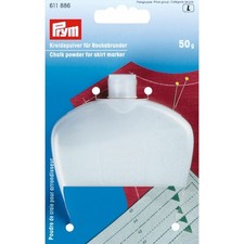 Prym Kreidepulver für Rockabrunder weiß, 50 g Kreidepulver weiß   611886