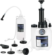 Manual Brake Bleeder Kit One-Person Brake Pressure Bleeder Kit with 1L Brake F