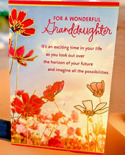 DaySpring Graduation Card for Granddaughter   Blessings  Love   New