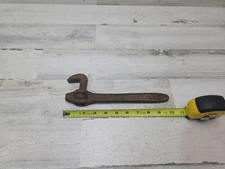 Vintage Greenfield Little Giant 10" Adjustable Off-Set Pipe Wrench 1913