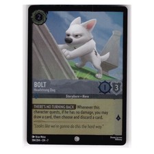 Disney Lorcana - Bolt - Headstrong Dog 184/204 Cold Foil Near Mint - Free S/H