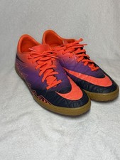 Pristine Nike Hypervenom Phelon II IC Crimson Purple Indoor Soccer Sneakers 10
