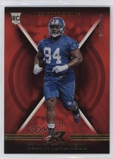 2017 Panini XR Rookies Red /299 Dalvin Tomlinson #152 1m22