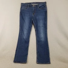 Old Navy Jeans Mens 36x34 Blue Medium Wash Boot Cut Built In Flex Denim Stretch