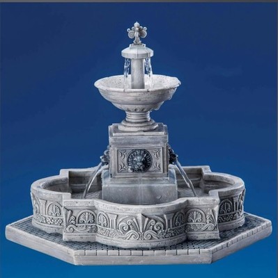 NEW! Lemax Village Collection Modular Plaza Fountain # 64061