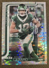 Allen Lazard 2025 Topps Chrome #236 Pulsar Refractor