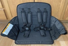 New Wonderfold W4 Elite Seat For Stroller Wagon Charcoal Gray Replacement