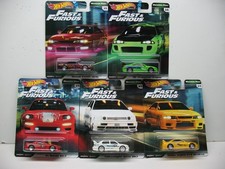 Hot Wheels Premium Fast & Furious Original Fast Complete Set Of 5 Cars