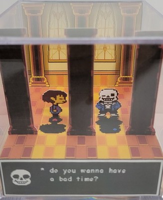 Undertale: Sans! Handmade Papercraft Diorama 2.5D Fan Art