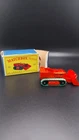 Lesney Matchbox Series No 58 Drott Excavator Red With Green Tracks With Box