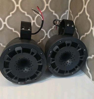 Mb Quarts 6.5  speakers Pair NHT1C-116LB ILLUMINATED Black