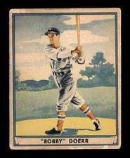 1941 Play Ball #64 Bobby Doerr (HOF) FR/GD Baseball Card