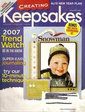 Creating Keepsakes Magazine December 2007 12