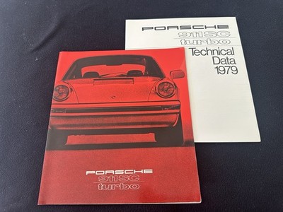 1979 Porsche 911SC & 930 Turbo Sales Brochure 911 SC Coupe Targa Big US Catalog
